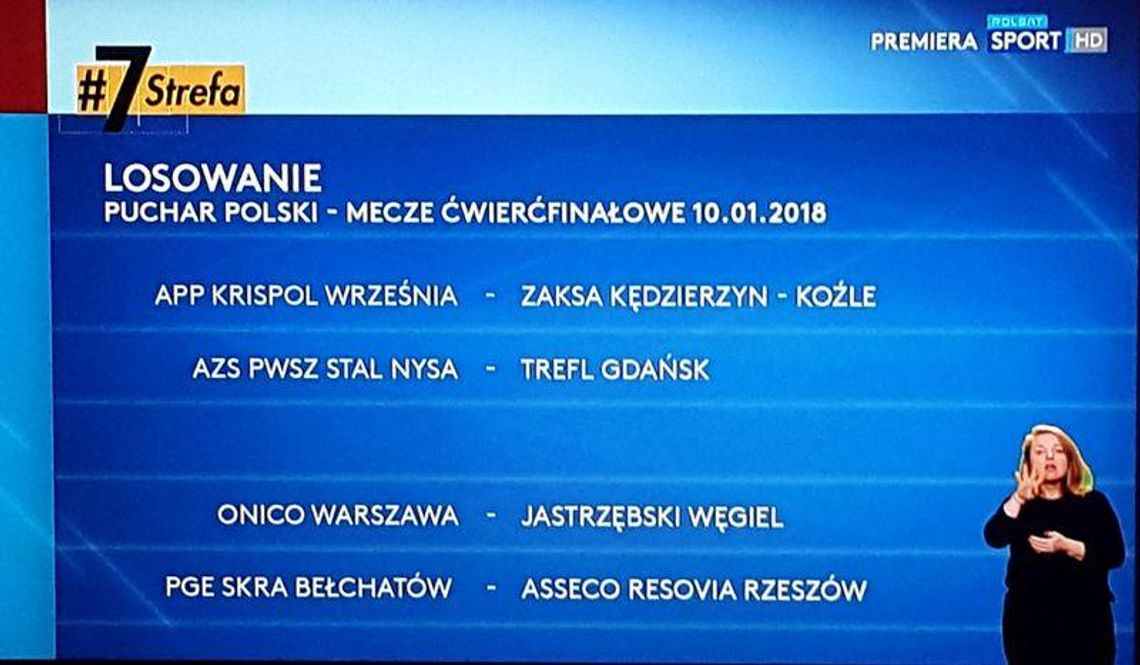 Zaksa Kędzierzyn Koźle we  Wrześni!