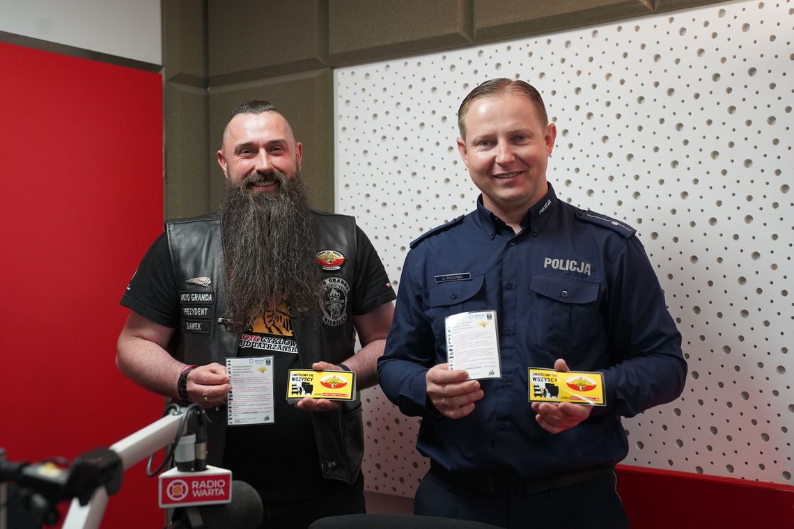 "Zmieścimy się wszyscy". Policjanci i motocykliści uczą kierowców