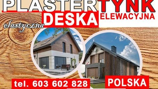 Elastyczna deska elewacyjna /Nowoczesny system dekoracji elewacji