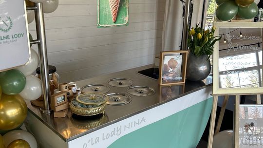 Mobilne Lody o'la lody Nina - sezon 2025