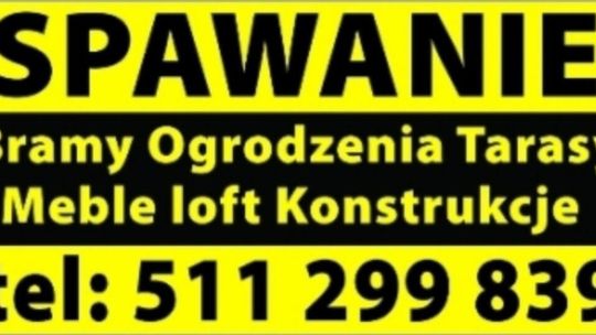 USŁUGI ŚLUSARSKO-ŚLUSARSKO-SPAWALNICZE