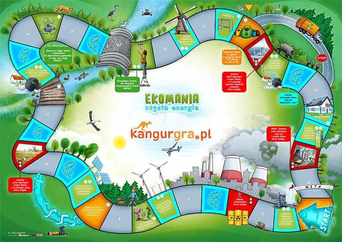 GRY XXL EKOMANIA dla DZIECI do skakania i zabawy KangurGra.pl
