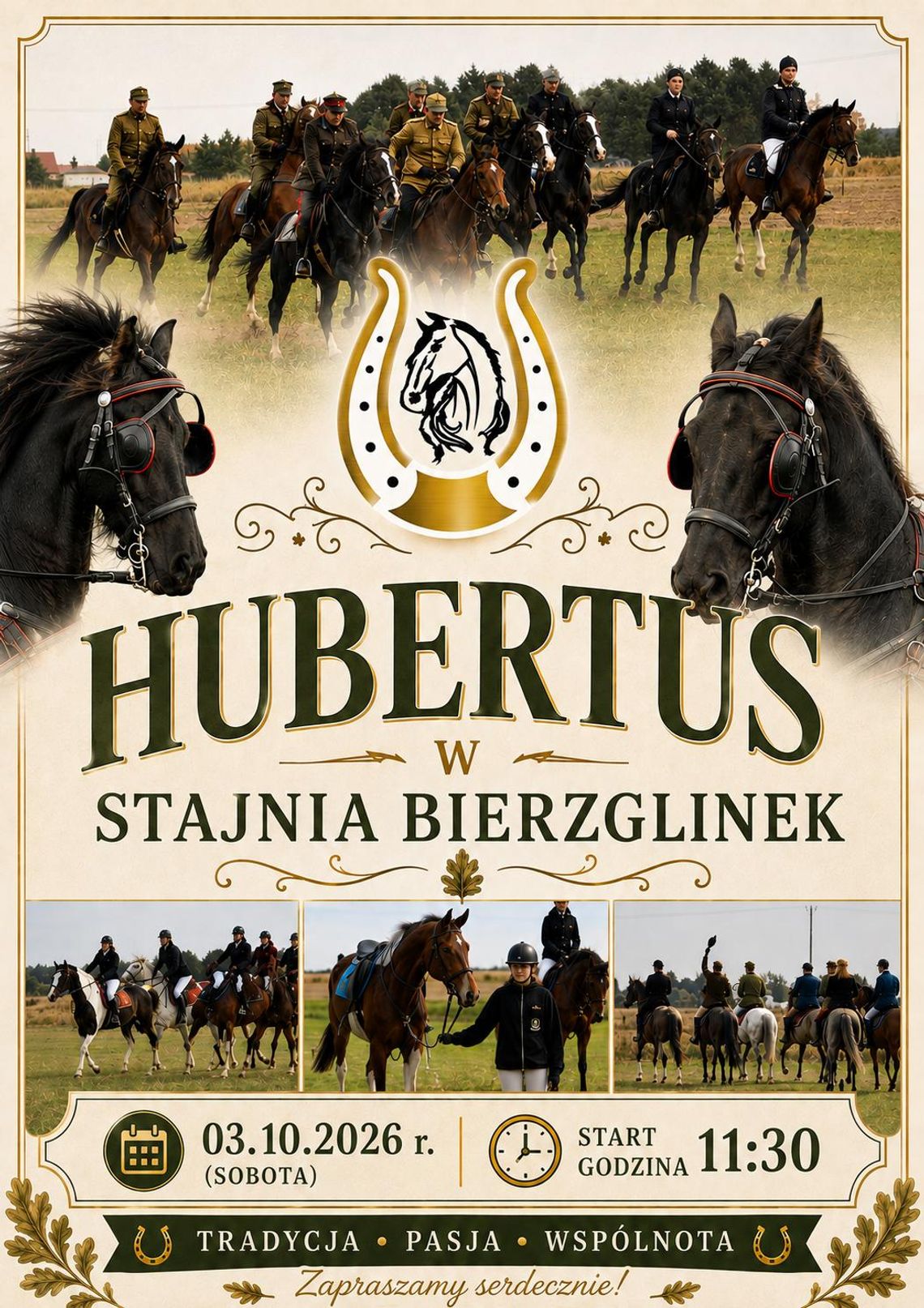 Hubertus Stajnia Bierzglinek 03.10.2026