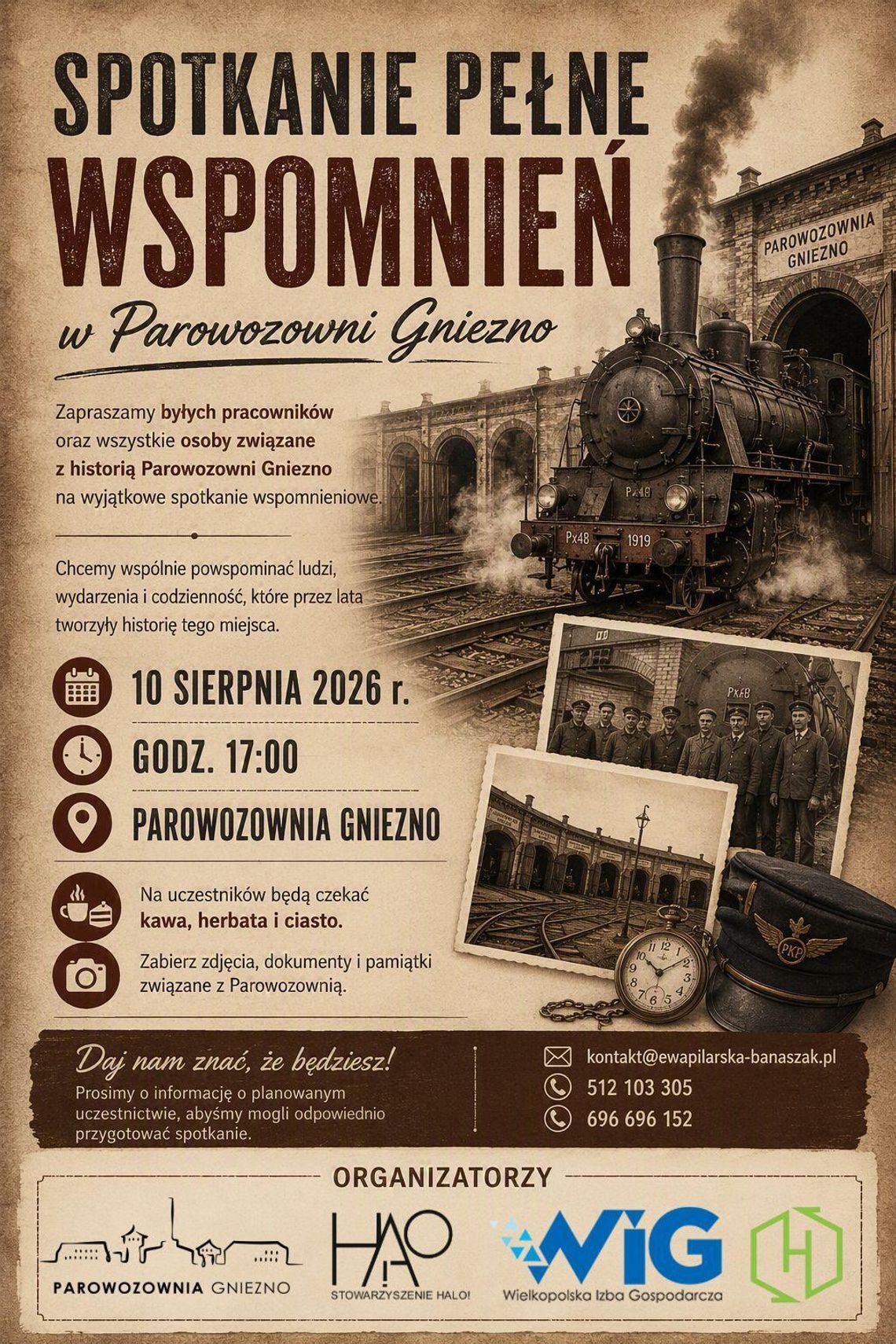 Spotkanie pełne wspomnień w Parowozowni Gniezno
