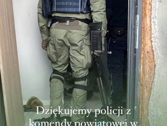 Interwencja policji w gm. Książ Wielkopolski